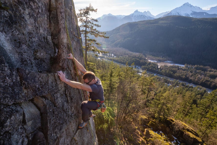 Rock Climbing in Squamish