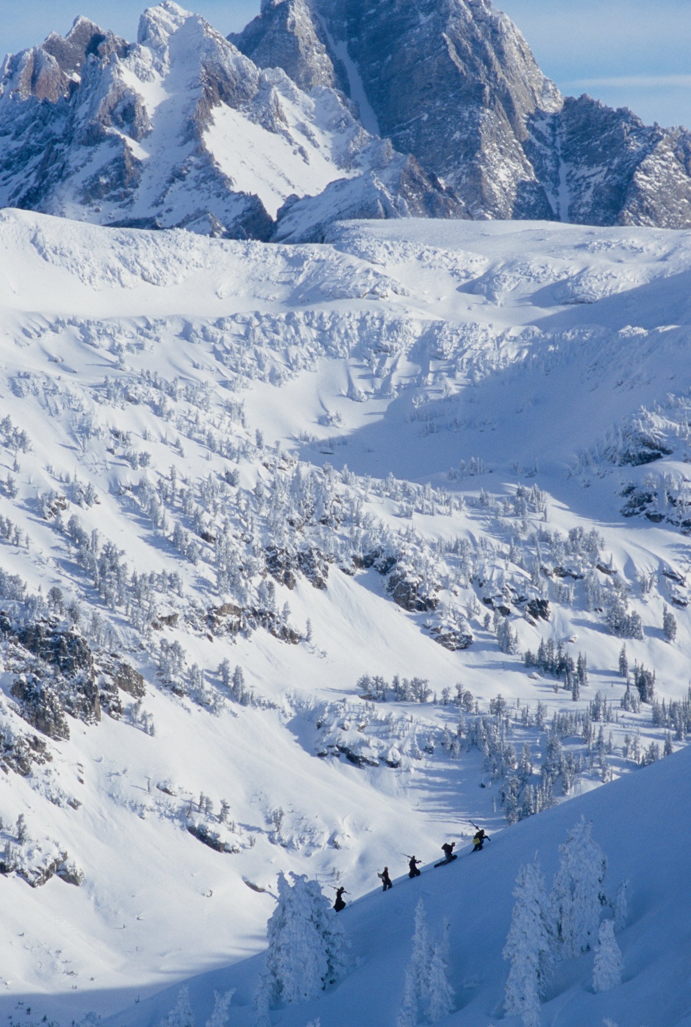 Grand Targhee backcountry xskiing