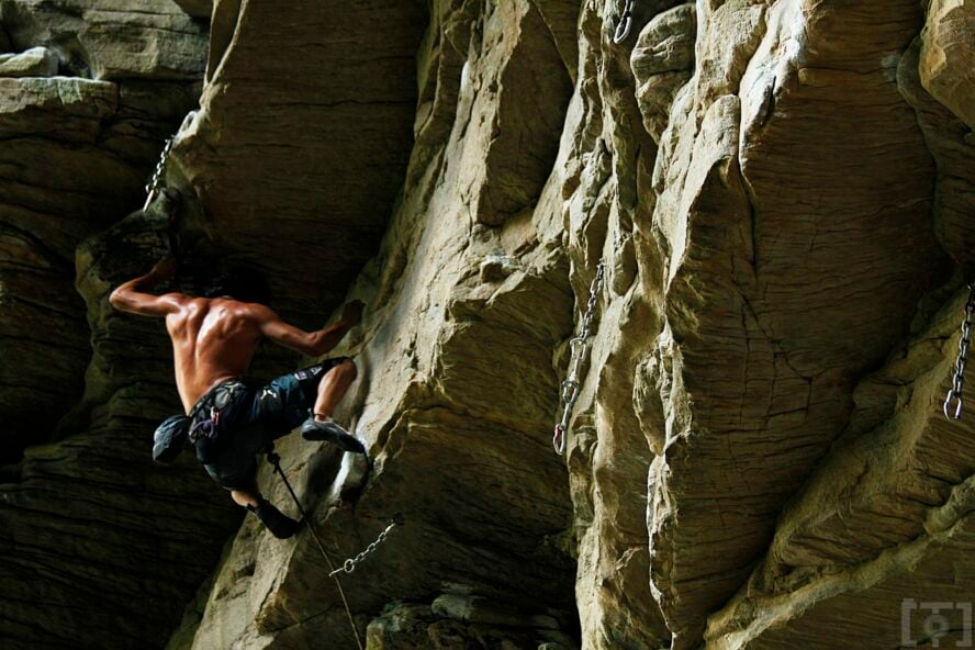 New River Gorge rock climbing