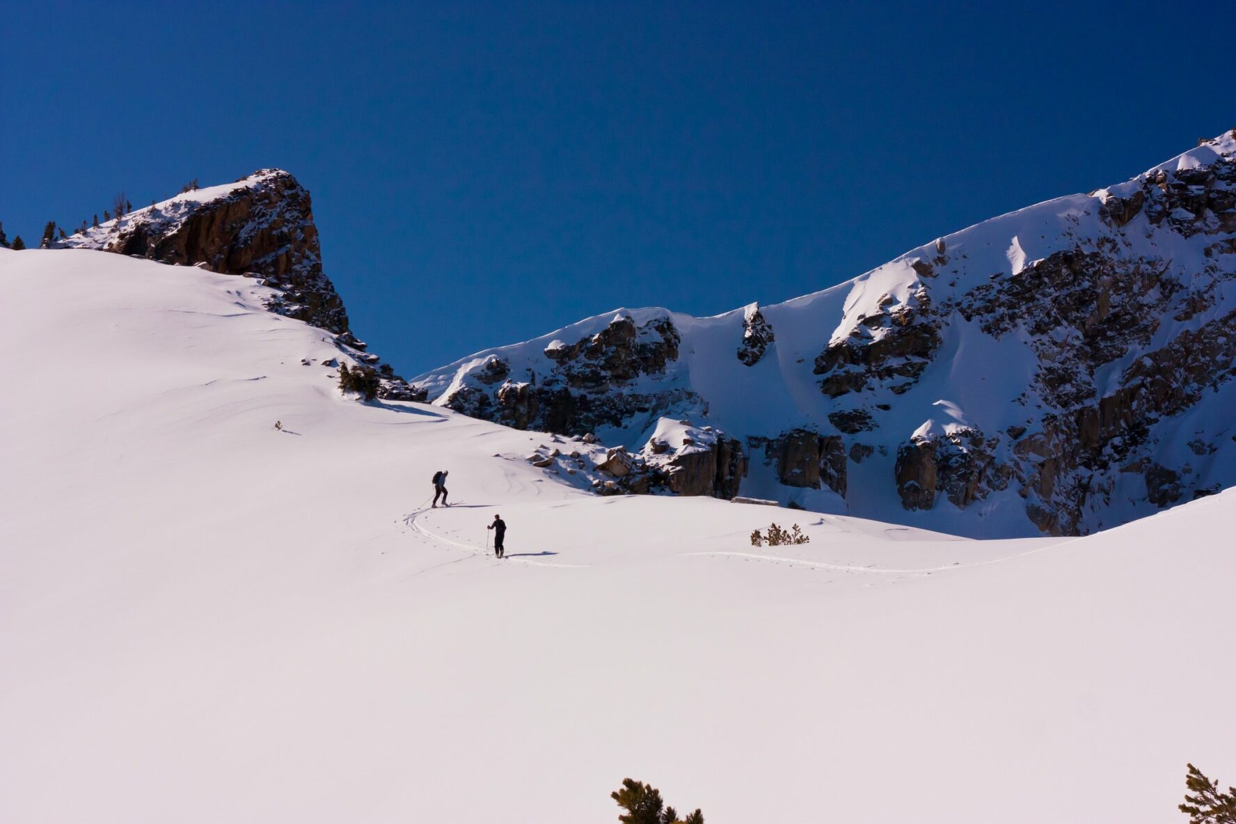 Backcountry Skiing in the Tetons