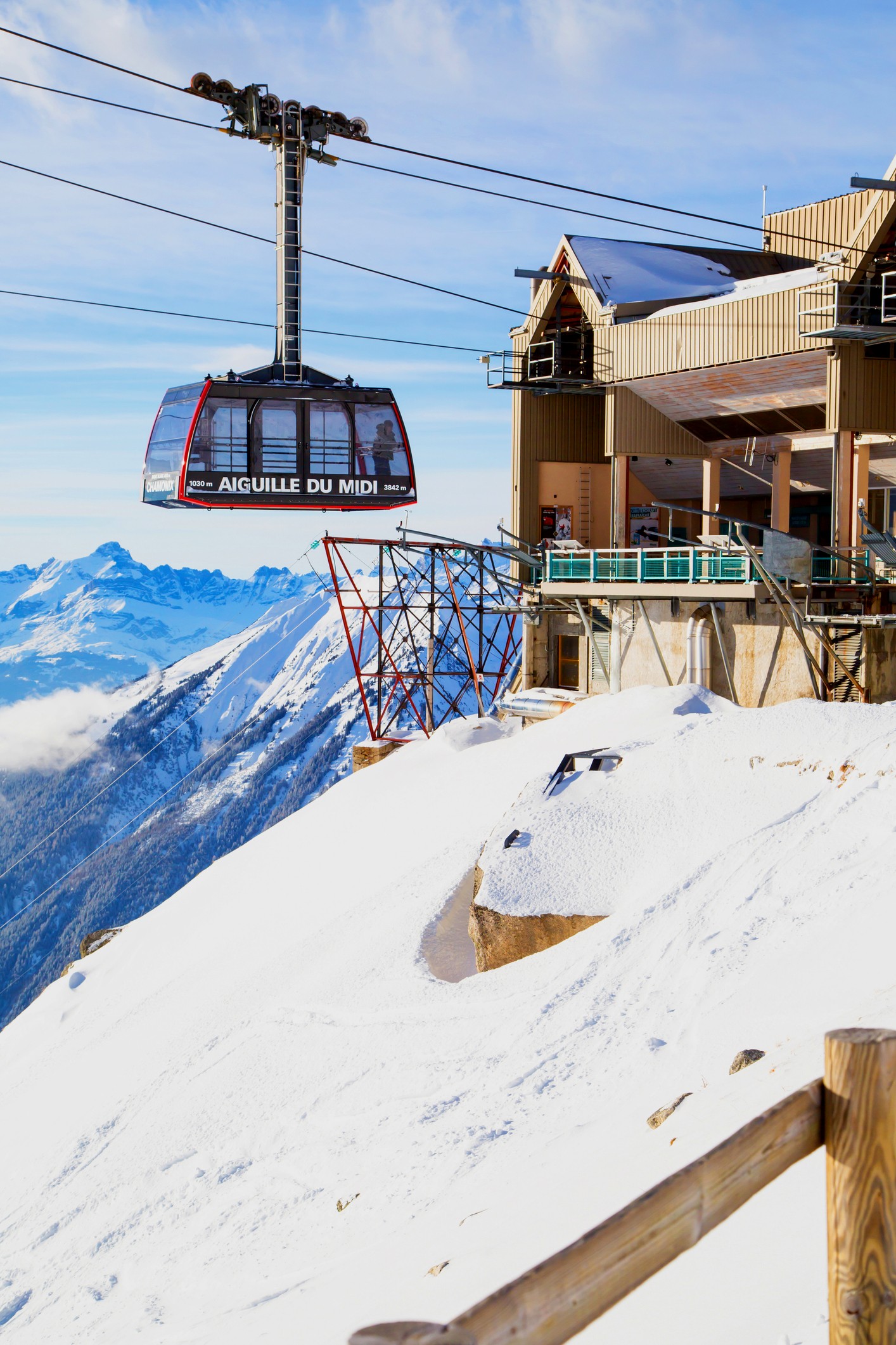 Chamonix cablecar