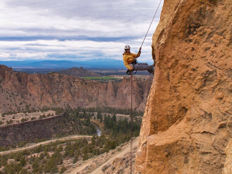 Smith Rock climbing