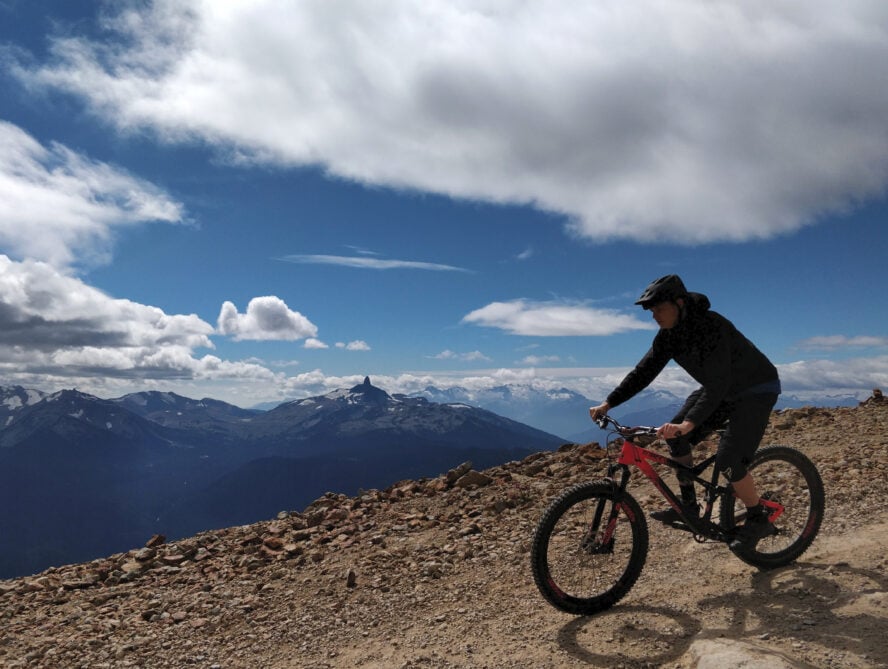 mountain bike wallpaper whistler