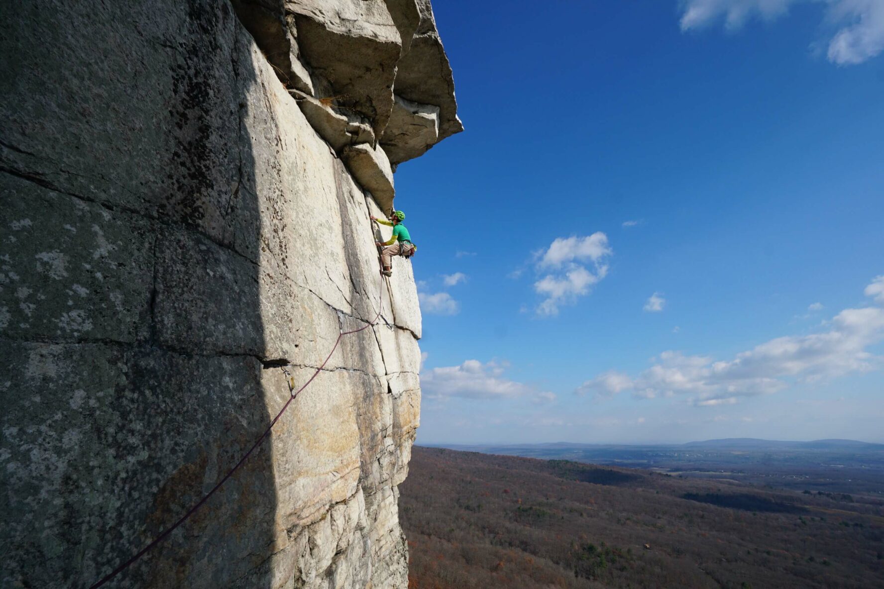 The Gunks + Rock Climbing