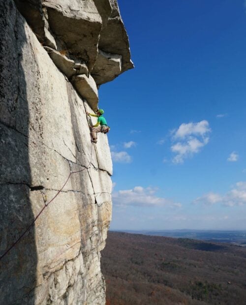 gunks climbing