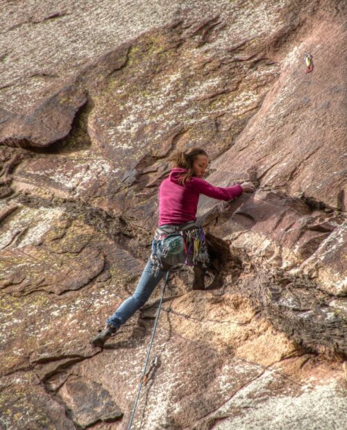 Group rock climbing courses near Denver, Colorado