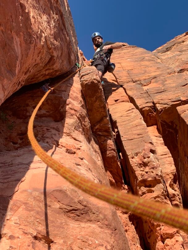 Red Rock climbing