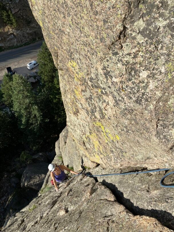 Boulder Canyon climbing 3