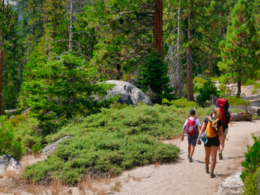 Hiking the John Muir Trail from Tuolumne Meadows to Yosemite Valley