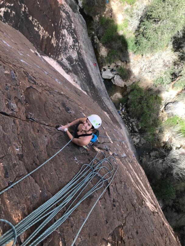 Red Rock climbing