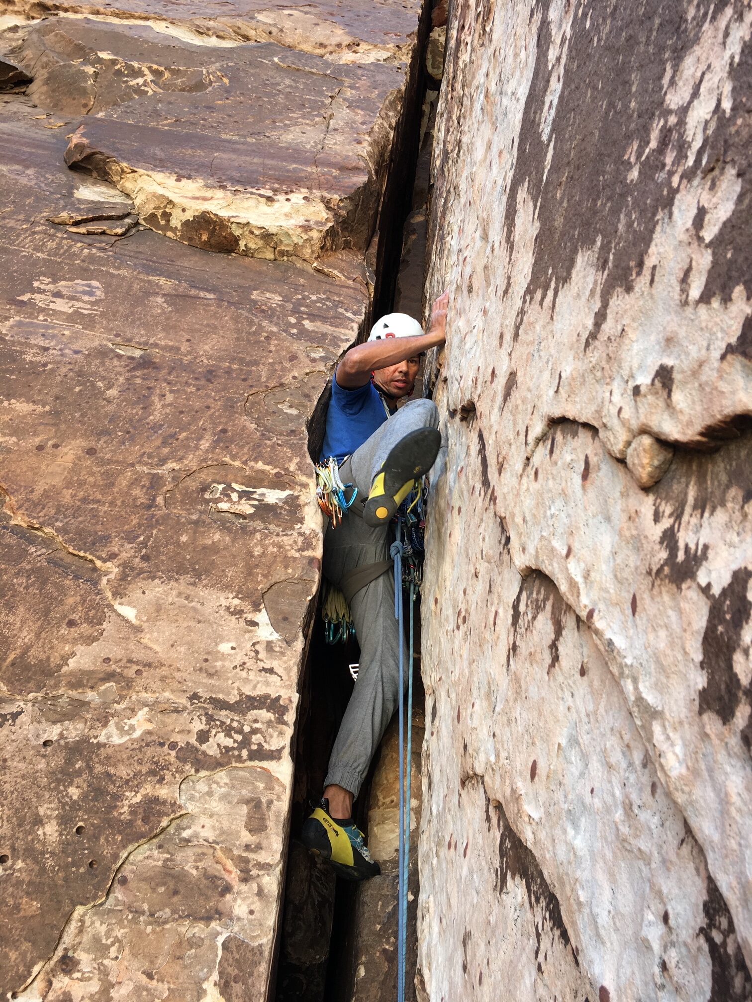 Red Rock climbing