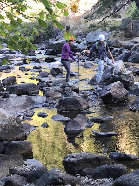 Boulder Canyon climbing