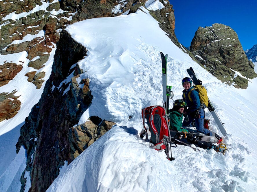 backcountry skiing Chamonix