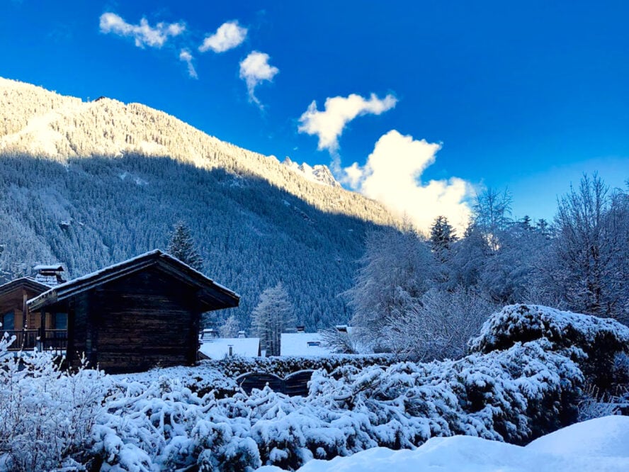 backcountry skiing Chamonix