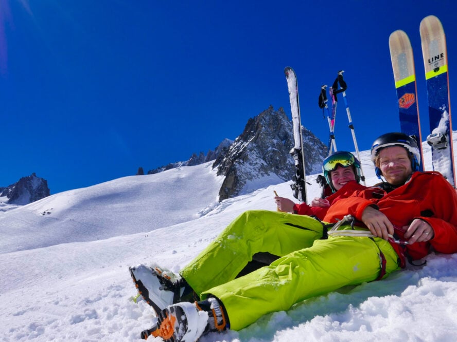 backcountry skiing Chamonix