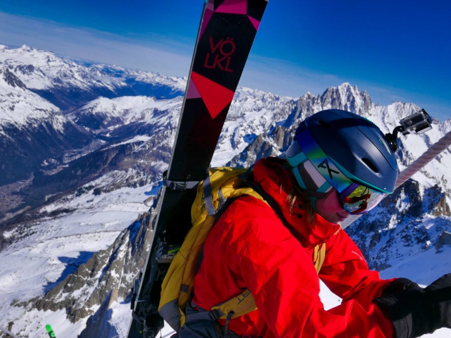 backcountry skiing Chamonix