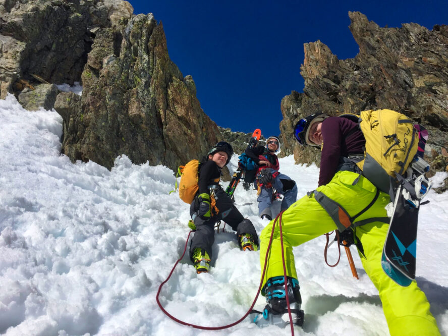 backcountry skiing Chamonix