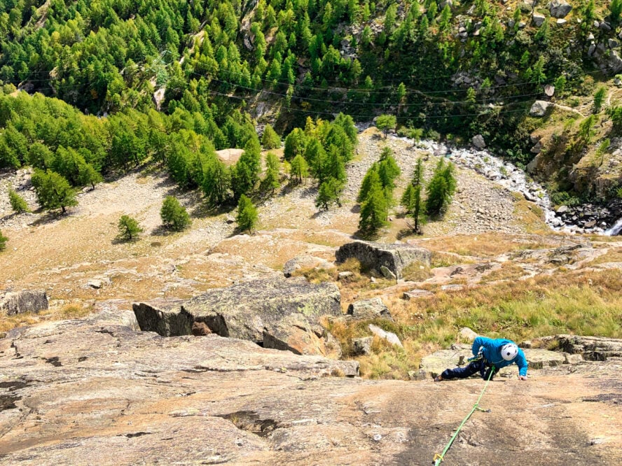 Aosta Rock Climbing