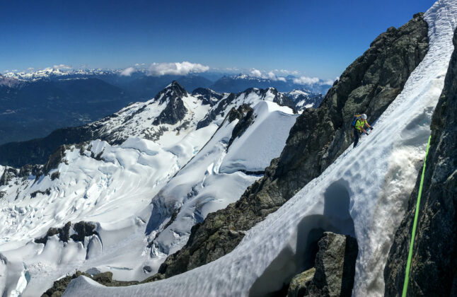 Mount Tantalus rock climbing