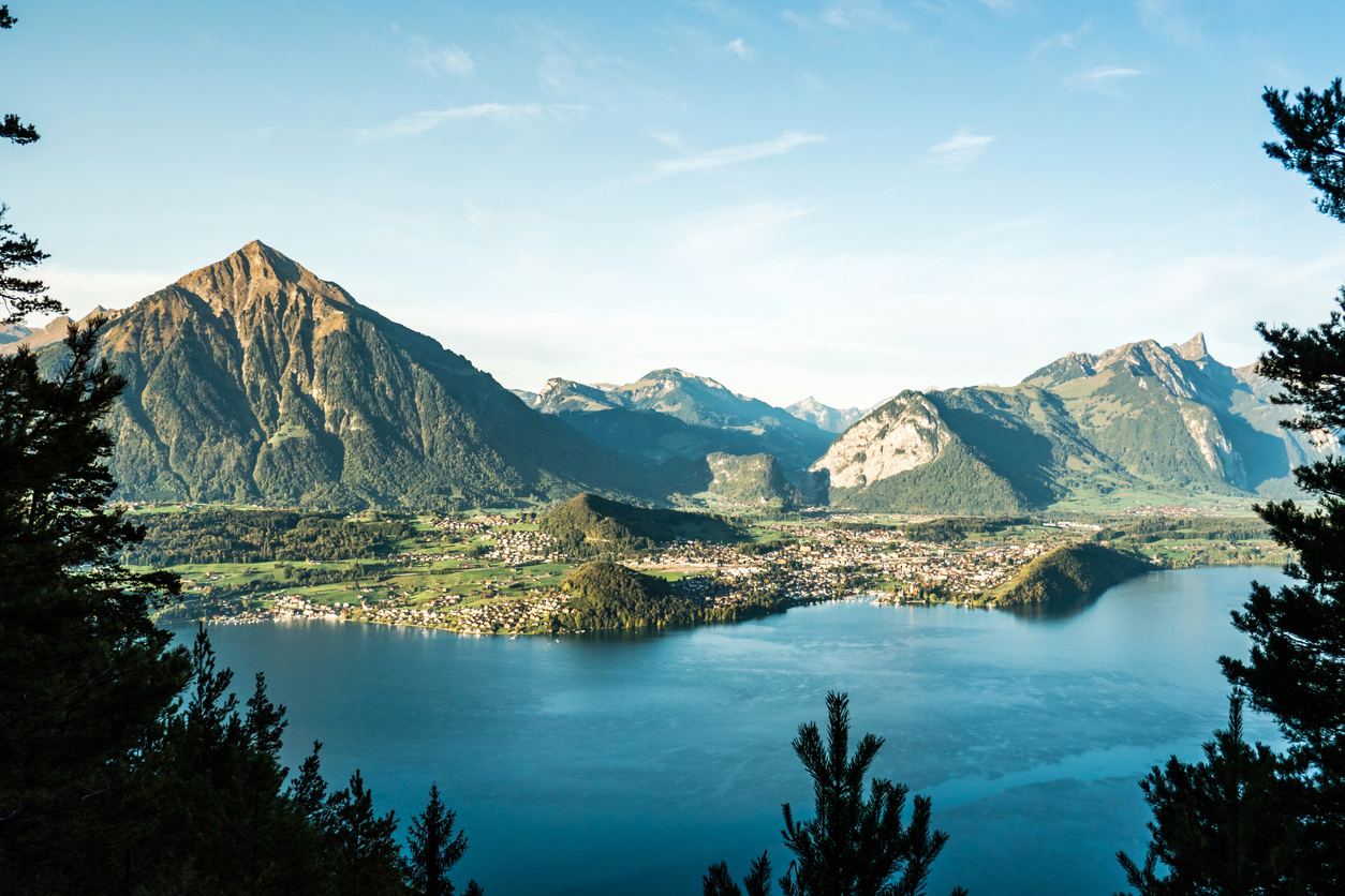 Charming Spiez on Lake Thun
