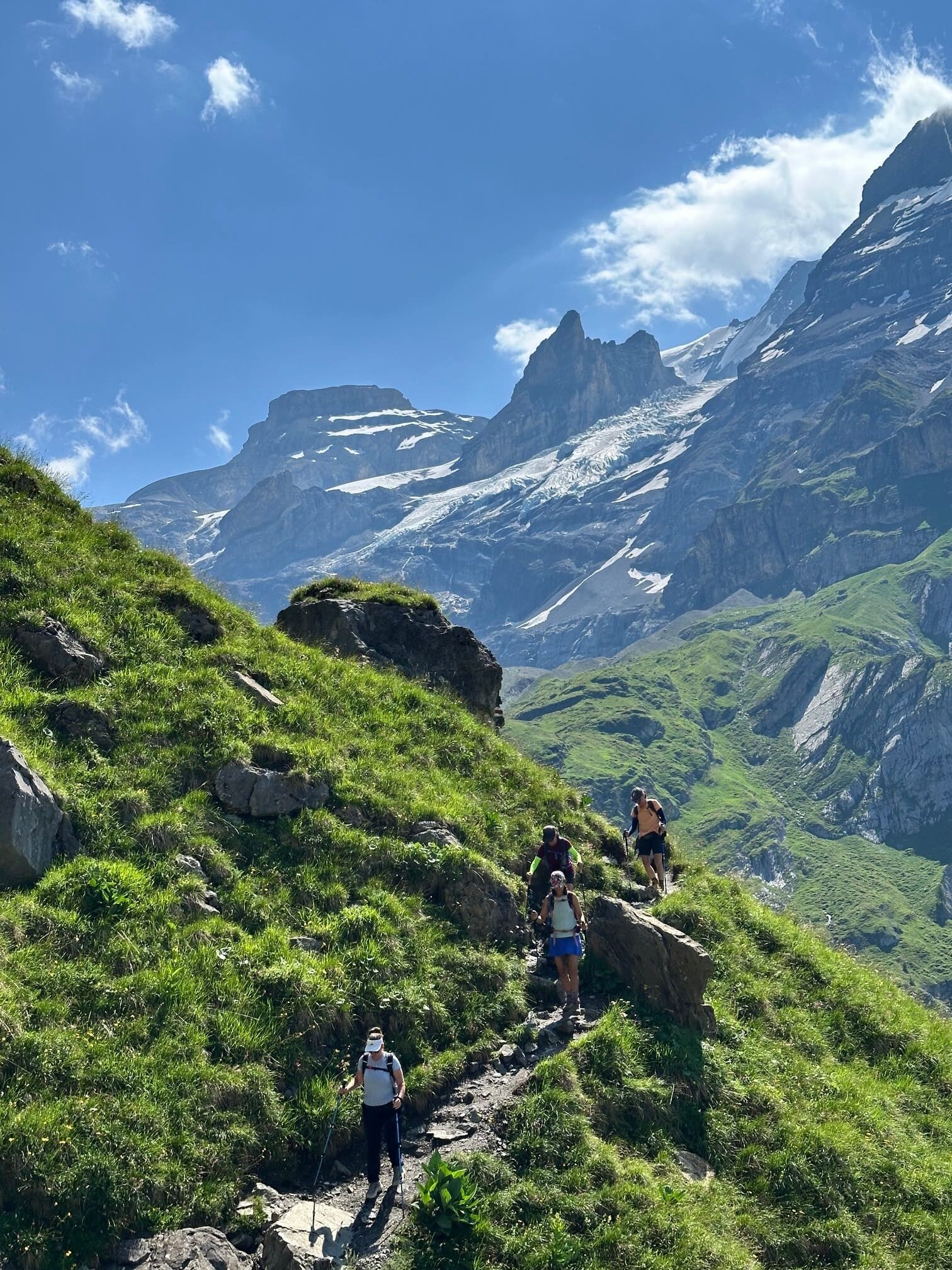 Trail swiss Alps