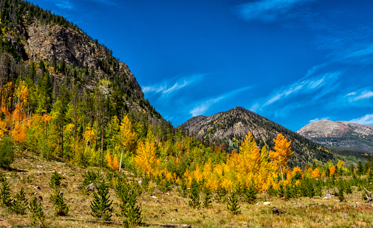 A view of the mountains at Summit County