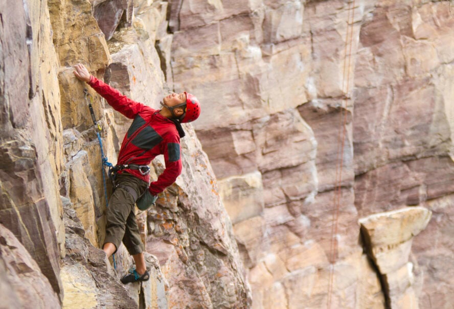 Lake Louise Rock Climbing