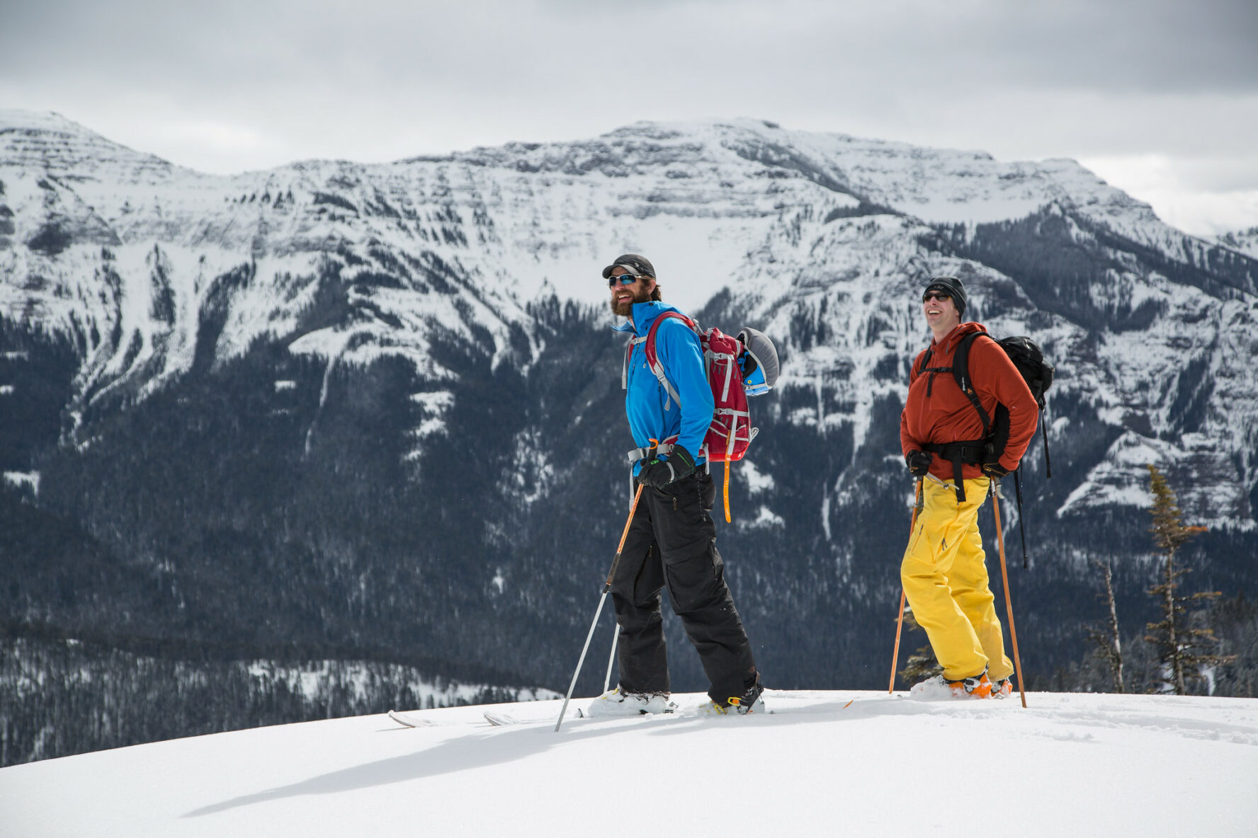 Backcountry Skiing Tours in Big Sky and Yellowstone