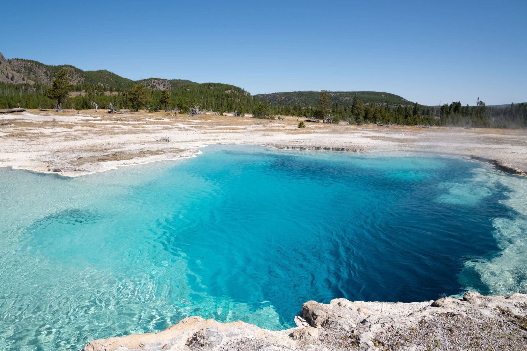 Yellowstone park pool