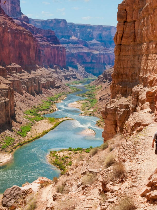 Group hiking tours in the Grand Canyon, Arizona