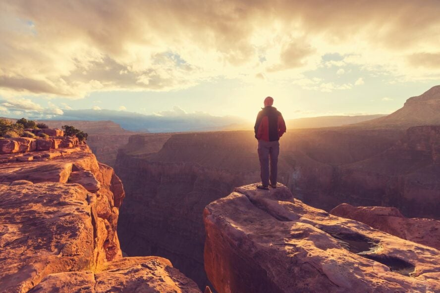 Group hiking tours in the Grand Canyon, Arizona