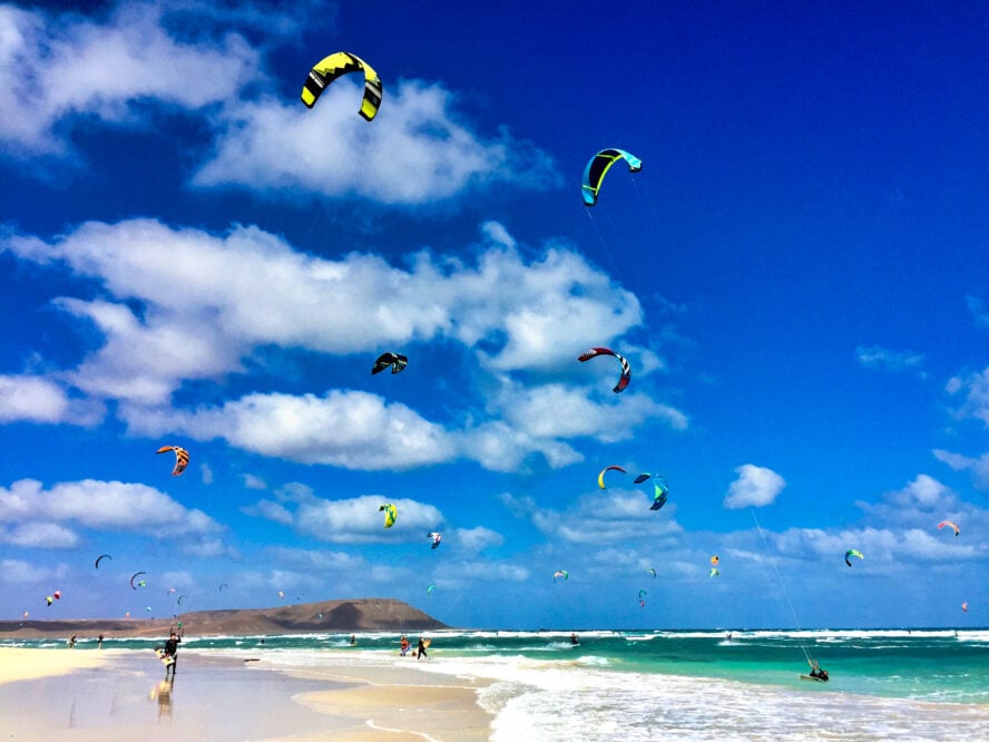 Cape Verde kiteboarding