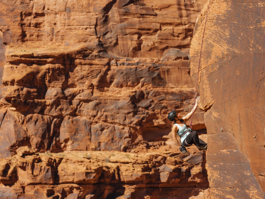 Rock climbing courses in Moab, Utah