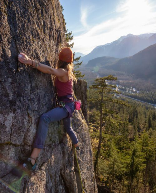 Rock Climbing in Squamish