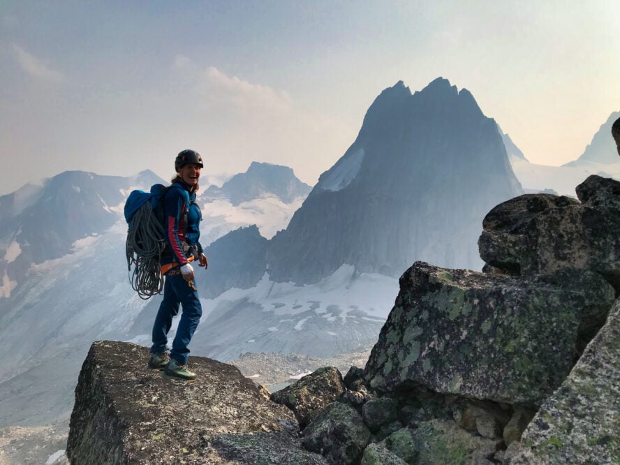 Bugaboos rock climbing