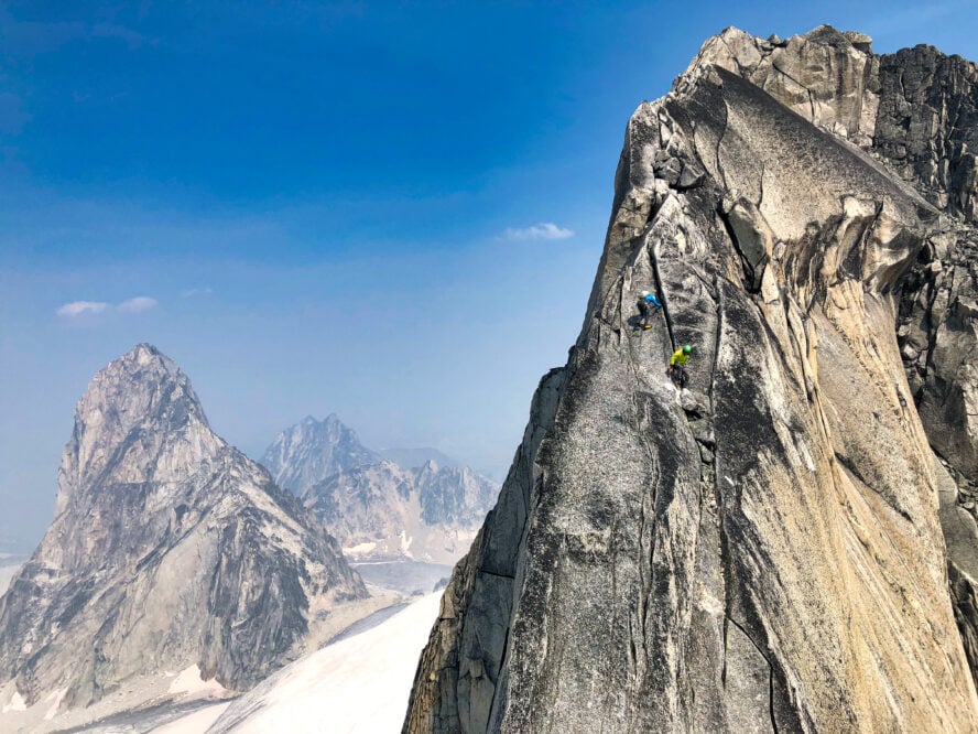 Bugaboos rock climbing