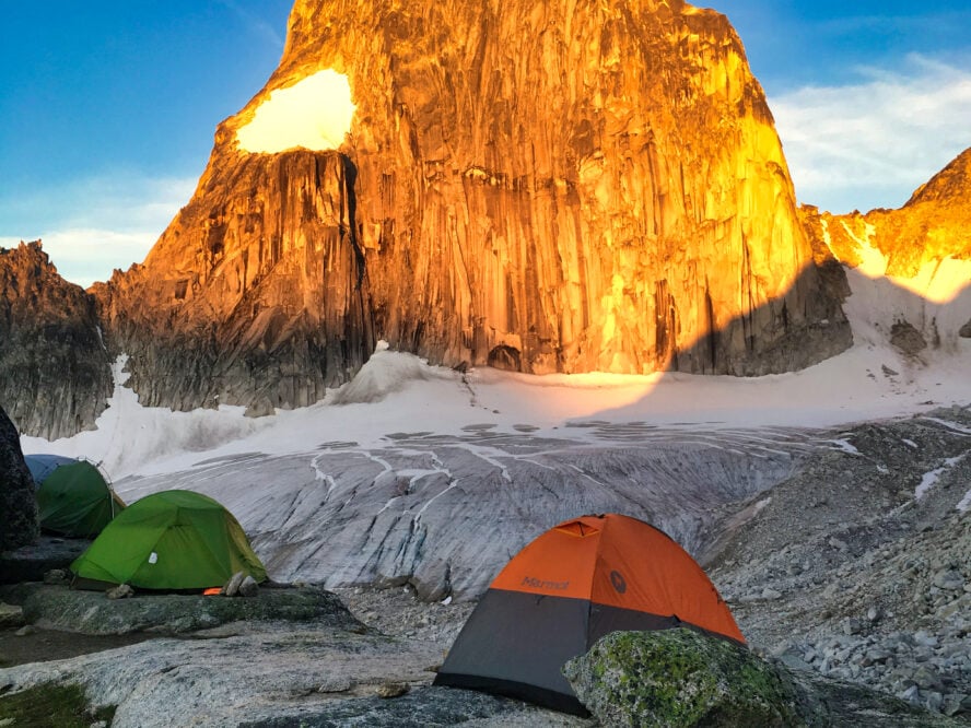 Bugaboos rock climbing