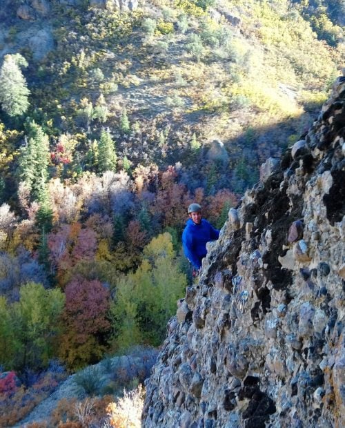 Maple Canyon rock climbing