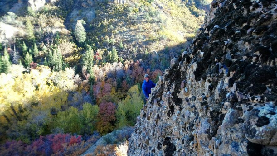 Maple Canyon rock climbing