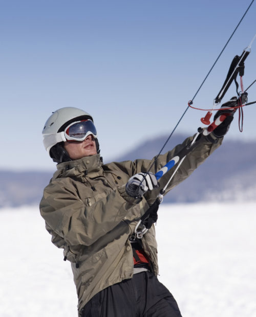 Salt Lake City Snowkiting