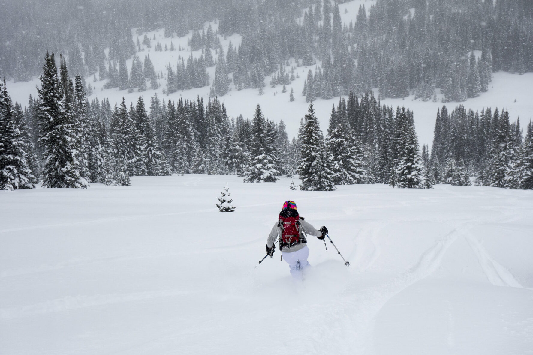 Vail Pass backcountry skiing