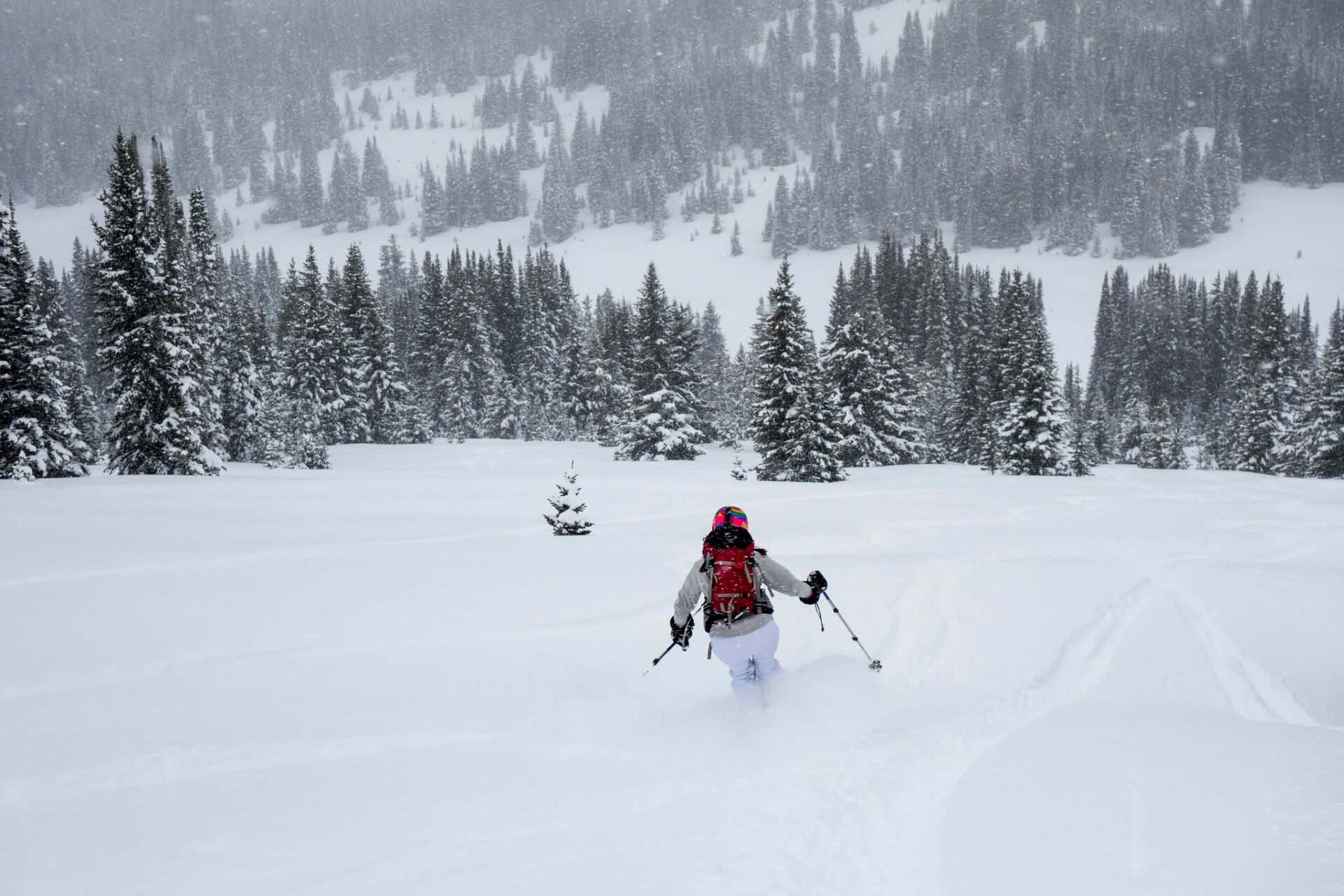 Vail Pass backcountry skiing