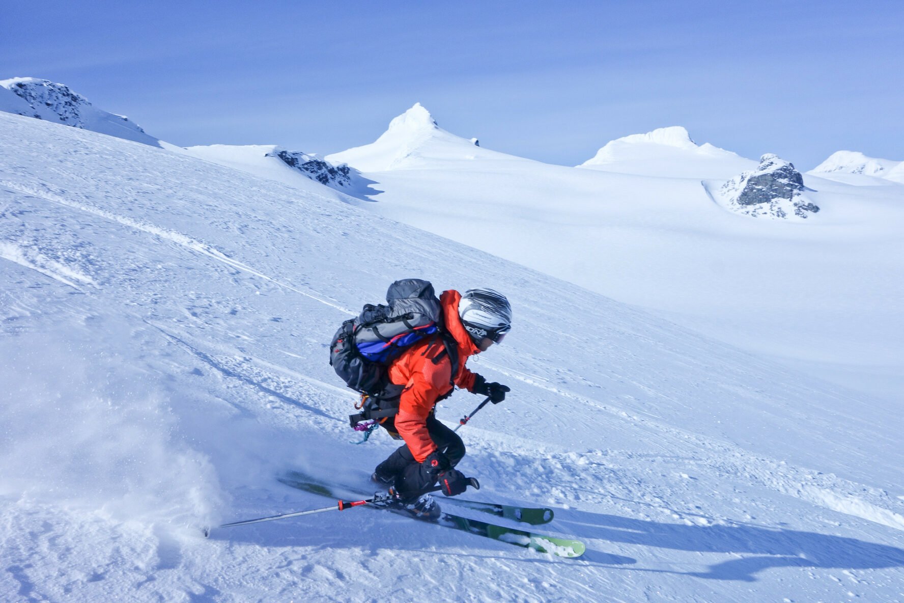 Burnie Glacier Chalet Backcountry Skiing