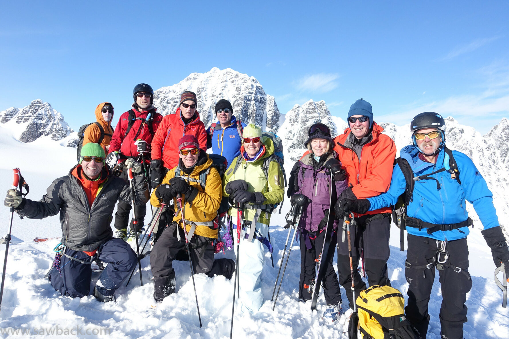 Burnie Glacier Chalet Backcountry Skiing
