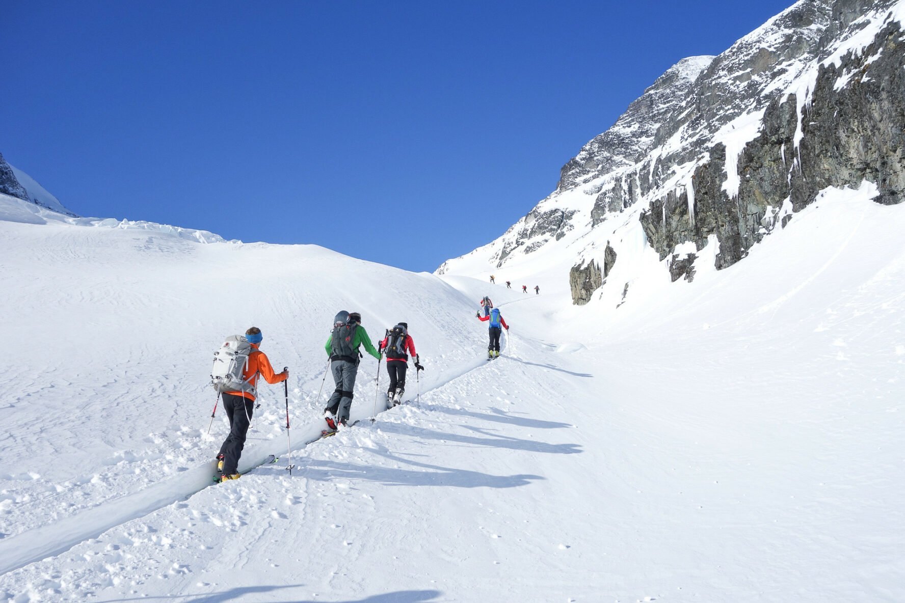 Burnie Glacier Chalet Backcountry Skiing