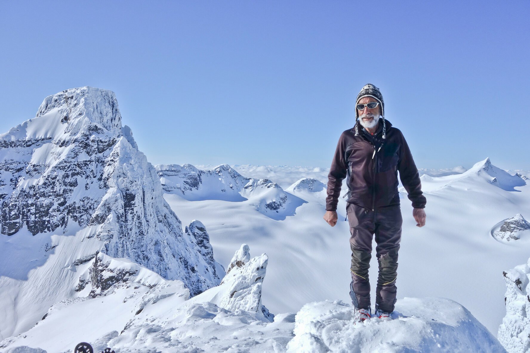 Burnie Glacier Chalet Backcountry Skiing