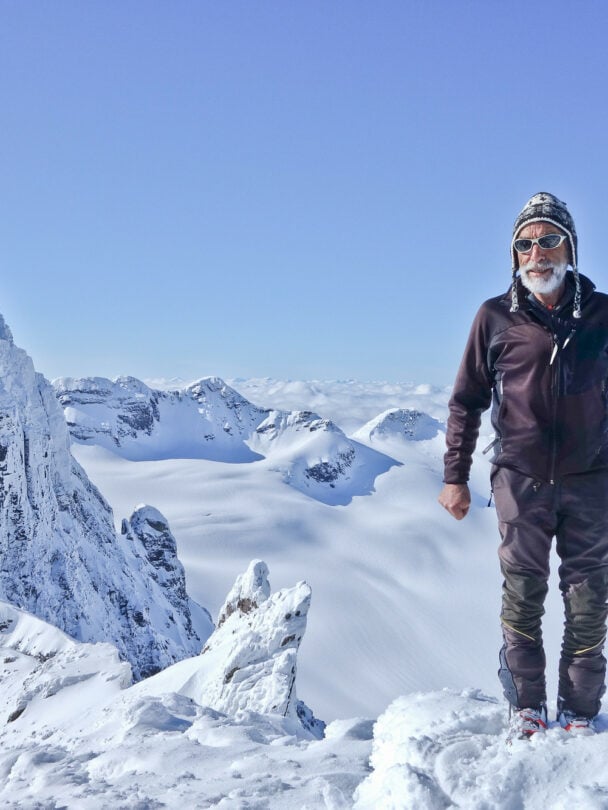 Burnie Glacier Chalet Backcountry Skiing