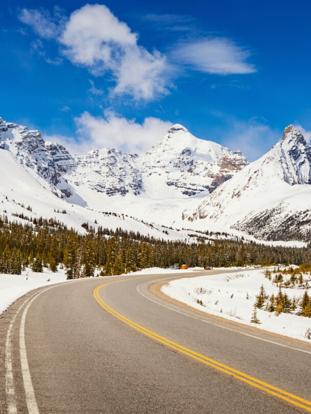 Icefields Parkway backcountry skiing
