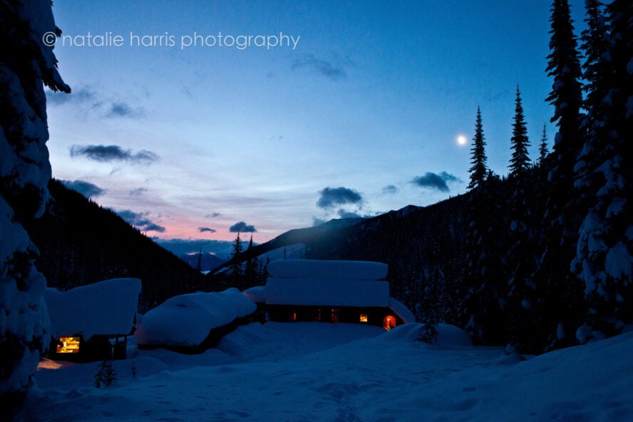 Selkirk Mountains backcountry skiing