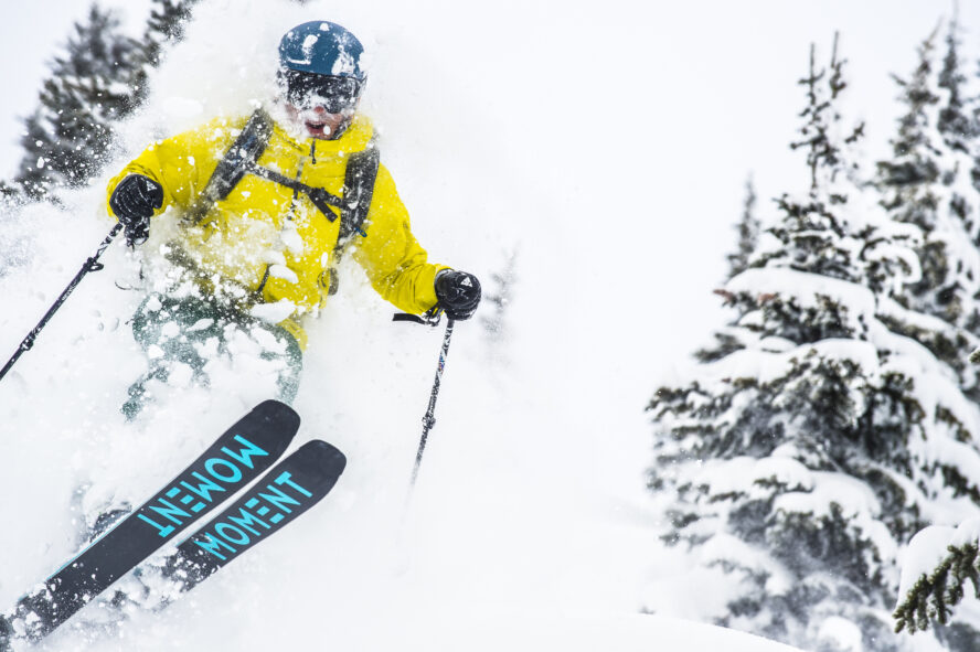 Selkirk Mountains backcountry skiing